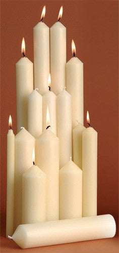 Church altar candlestick  Candlestick with 5 cm candle.